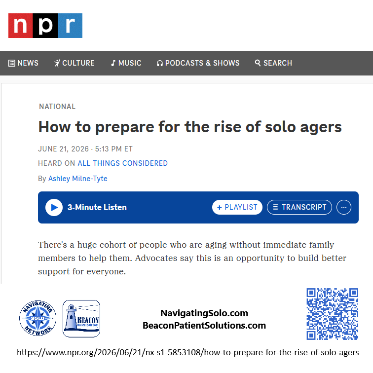 Amplifying Our Voices: The Power of Proactive Solo Planning on National Radio