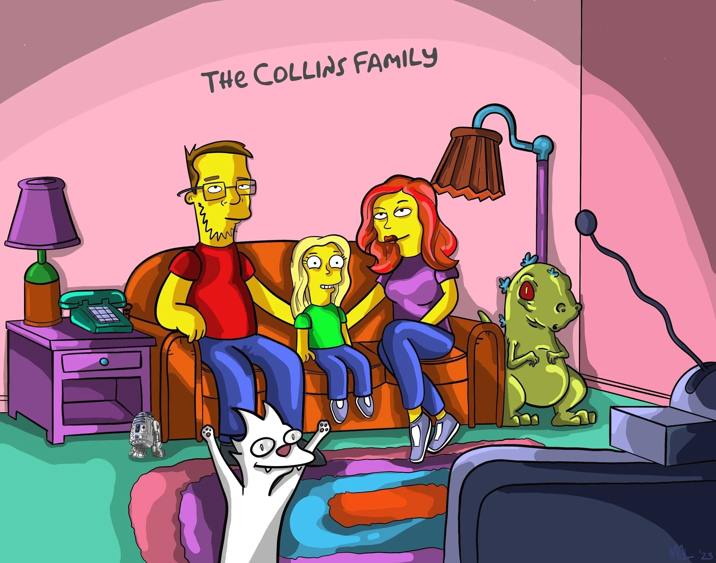 Simpson Style digital 