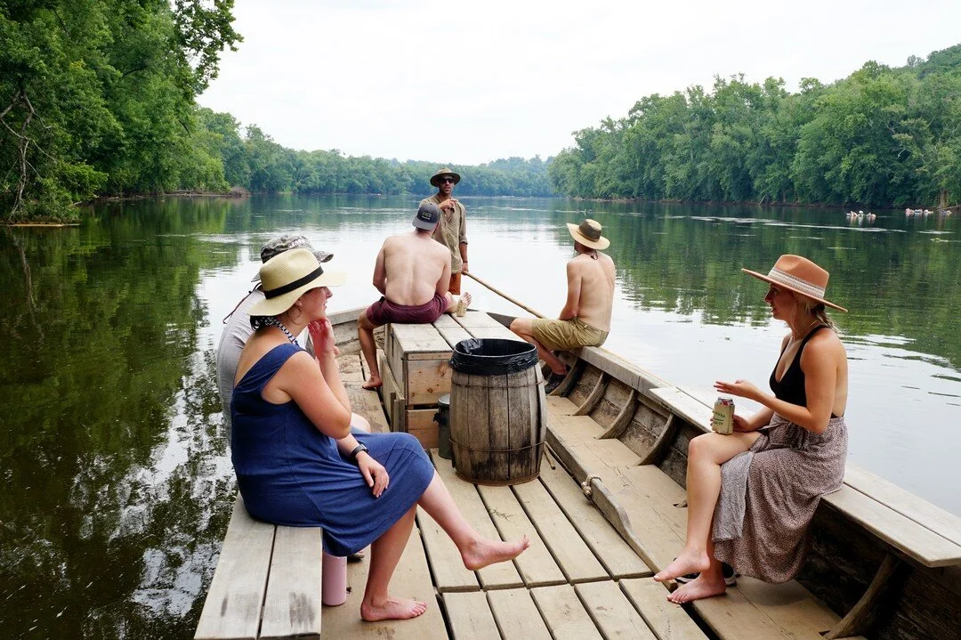 Batteaux host groups on the river like no other vessel can. Bring your friends and join us on the James!

#ontheriver #jamesriver #batteau #takemetotheriver #rivertour #riverlife #riverdays #riverguide #loveva #visitva #virginiaisbeautuful #virginiao