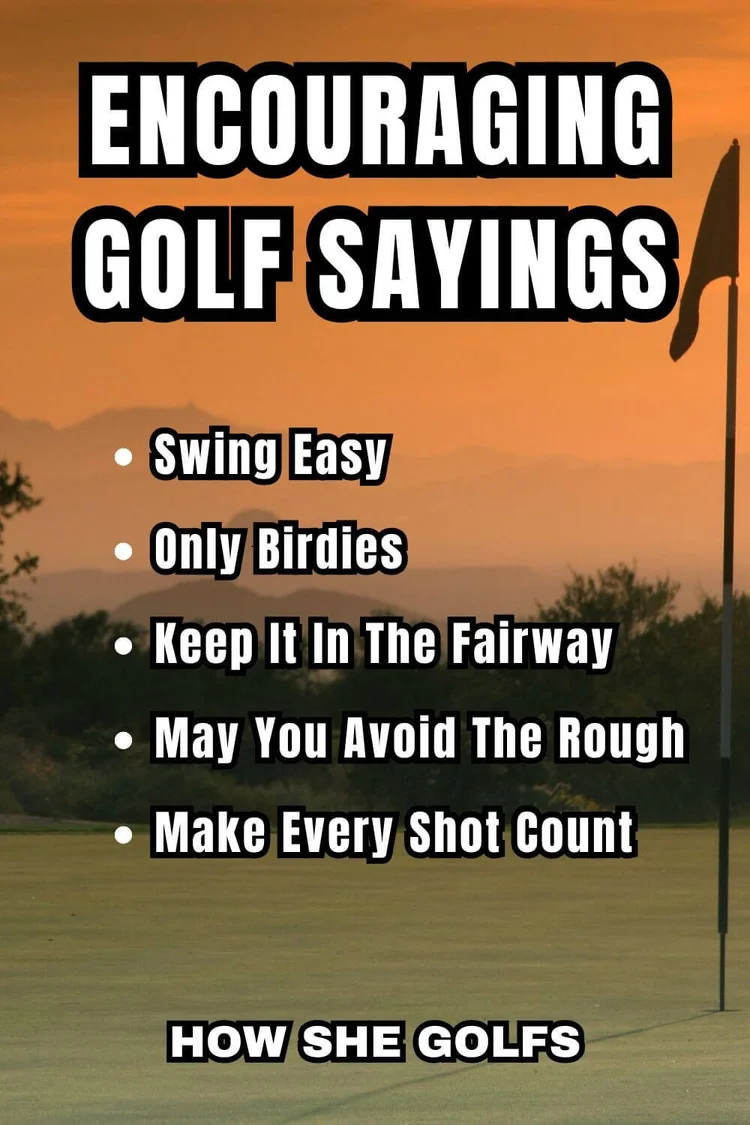 26 Different Golf Sayings For Good Luck