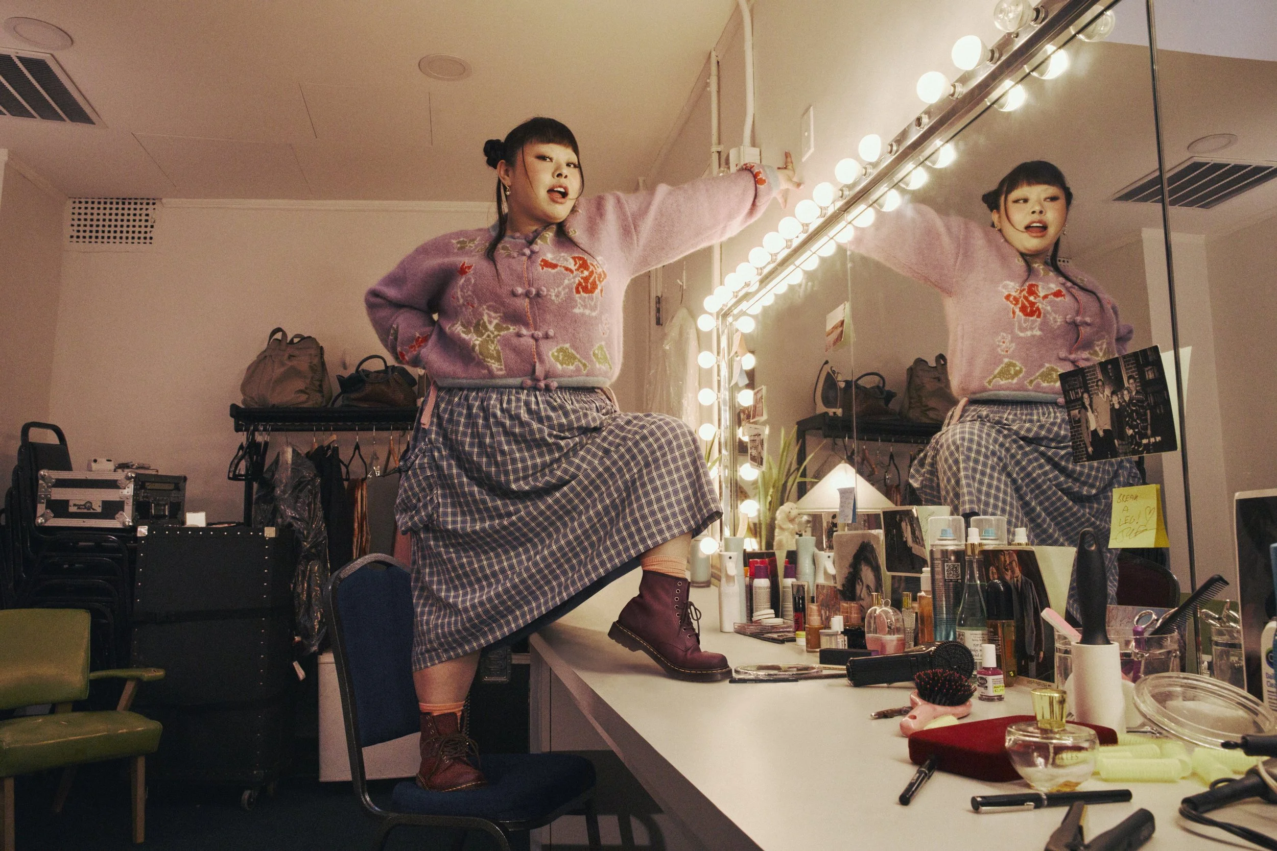 Naomi Watanabe for Dr Martens 'With Bouncing Soles' A/W26