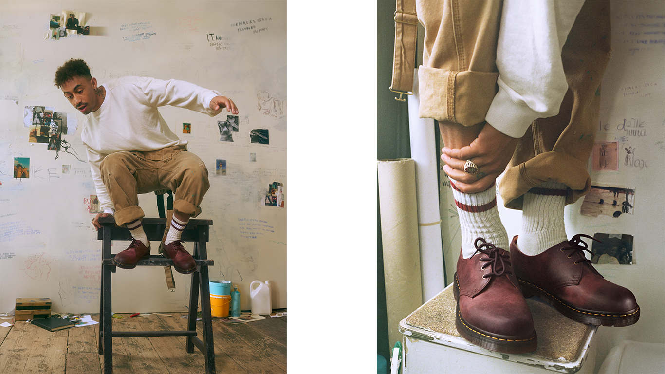 Jordan Stephens for Dr Martens 'With Bouncing Soles' A/W26