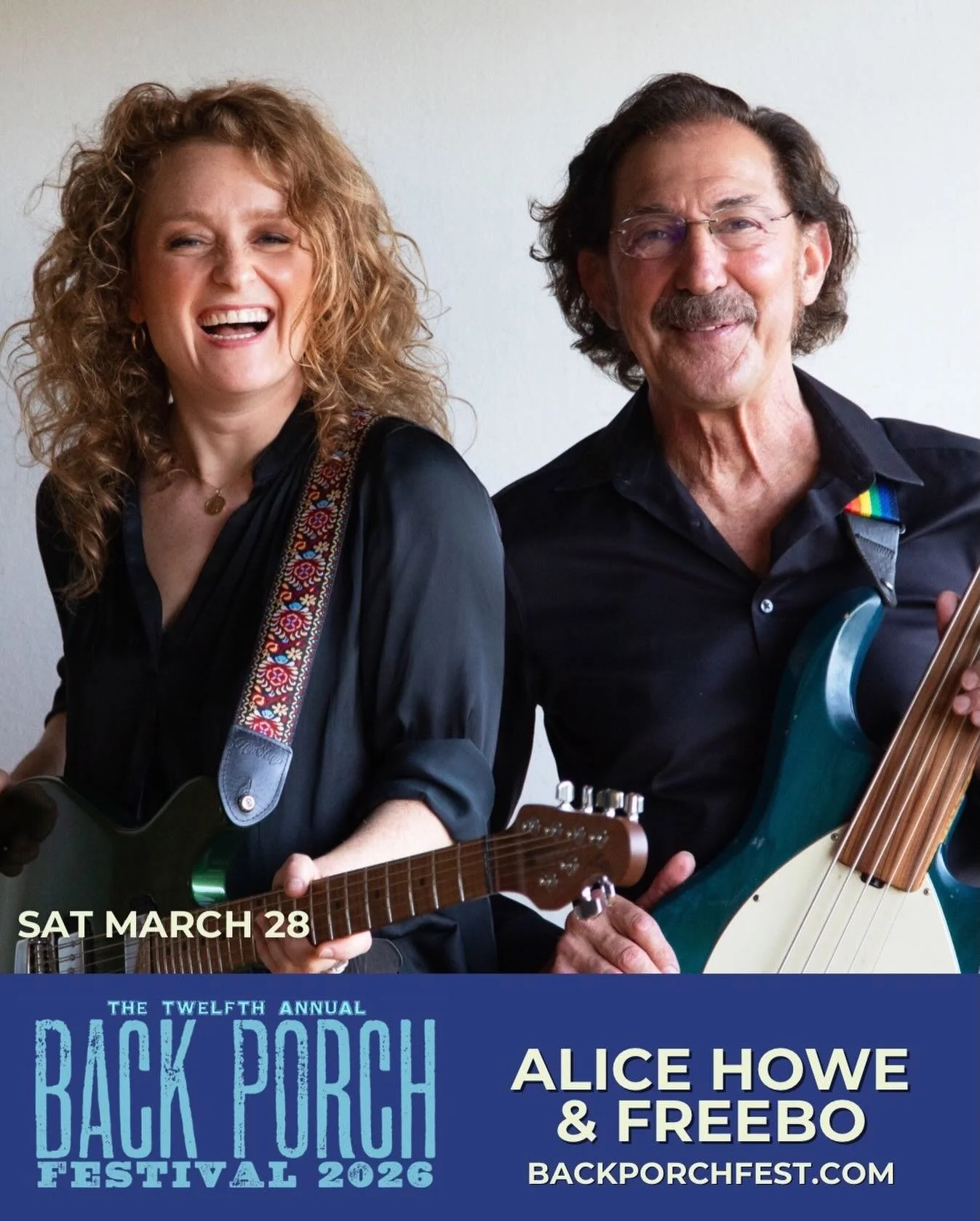 We are thrilled to be playing this year&rsquo;s Back Porch Festival in Northampton, Mass! @backporchfest and @signaturesoundspresents have put together a fantastic lineup per usual. As a @smithcollege alum, Noho is my home away from home, and I alway