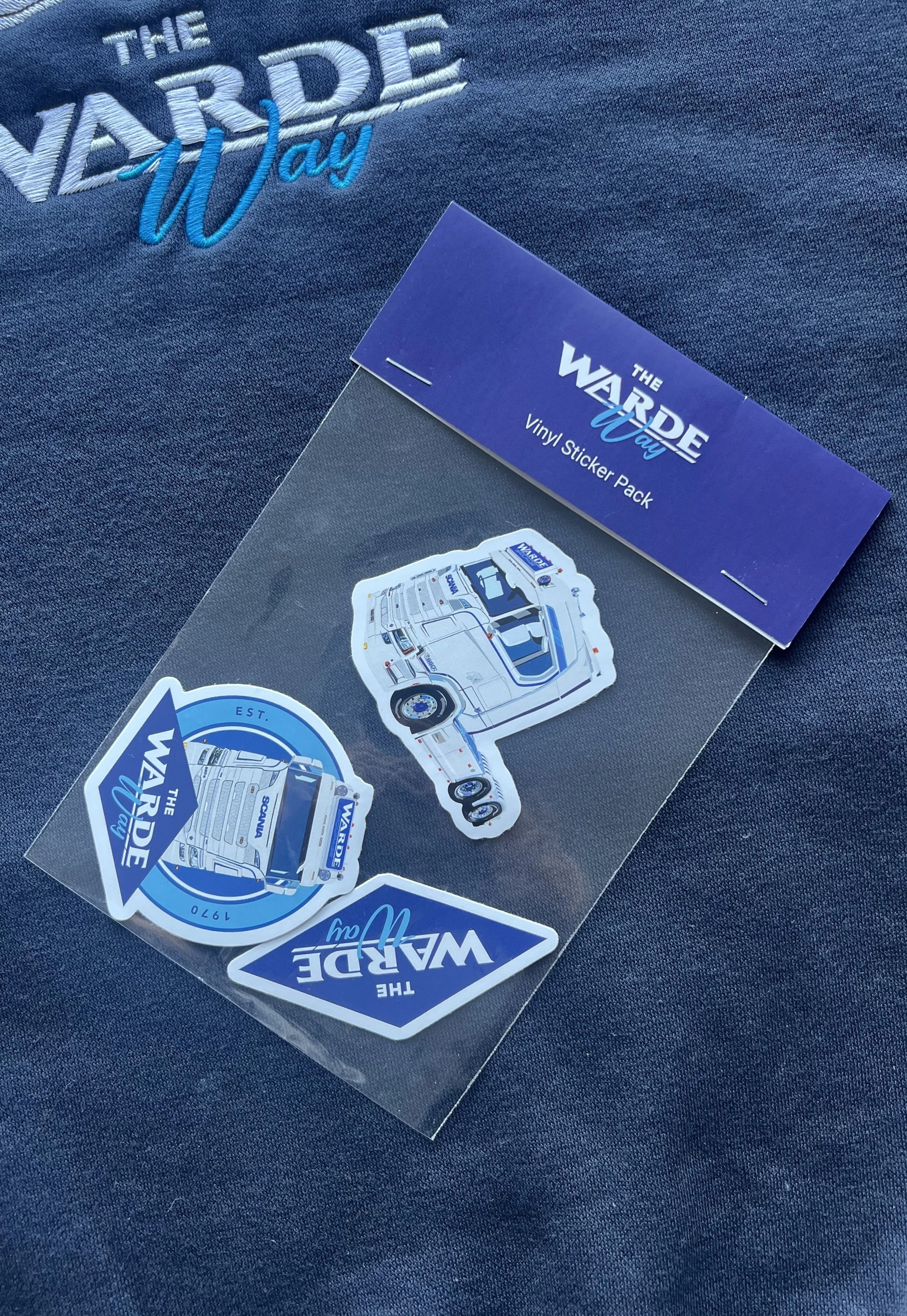 The Warde Way Vinyl Sticker Pack
