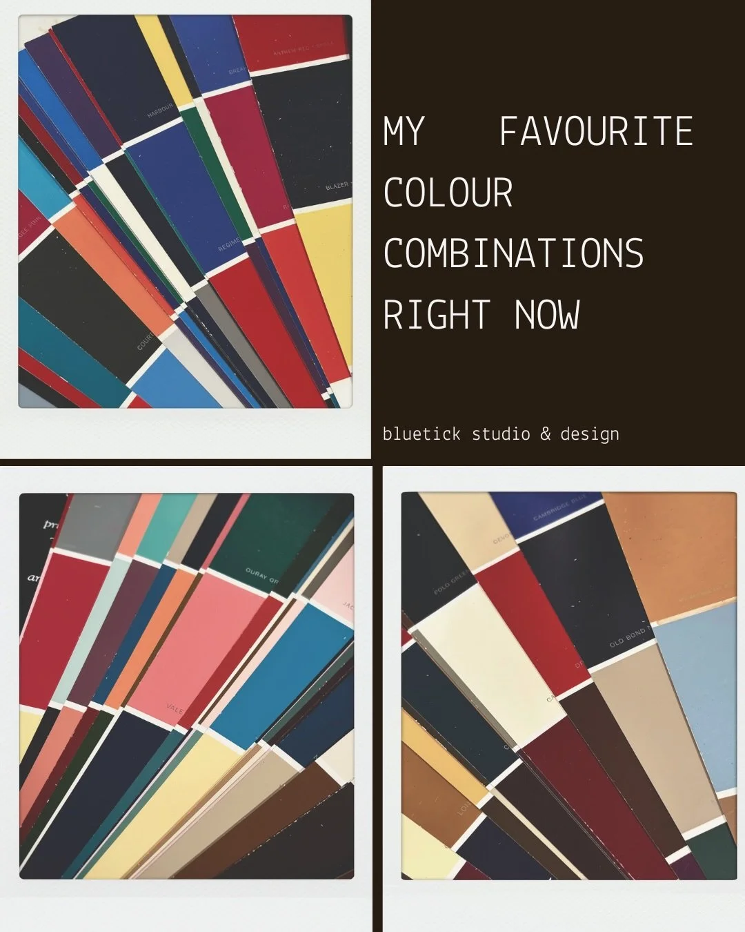 In a sea of off-whites, which have their time and place, I love a pop of colour. 

All images via Pinterest✨

#colorcombination #colour #paintinspiration #colorpalette #ihavethisthingwithcolour