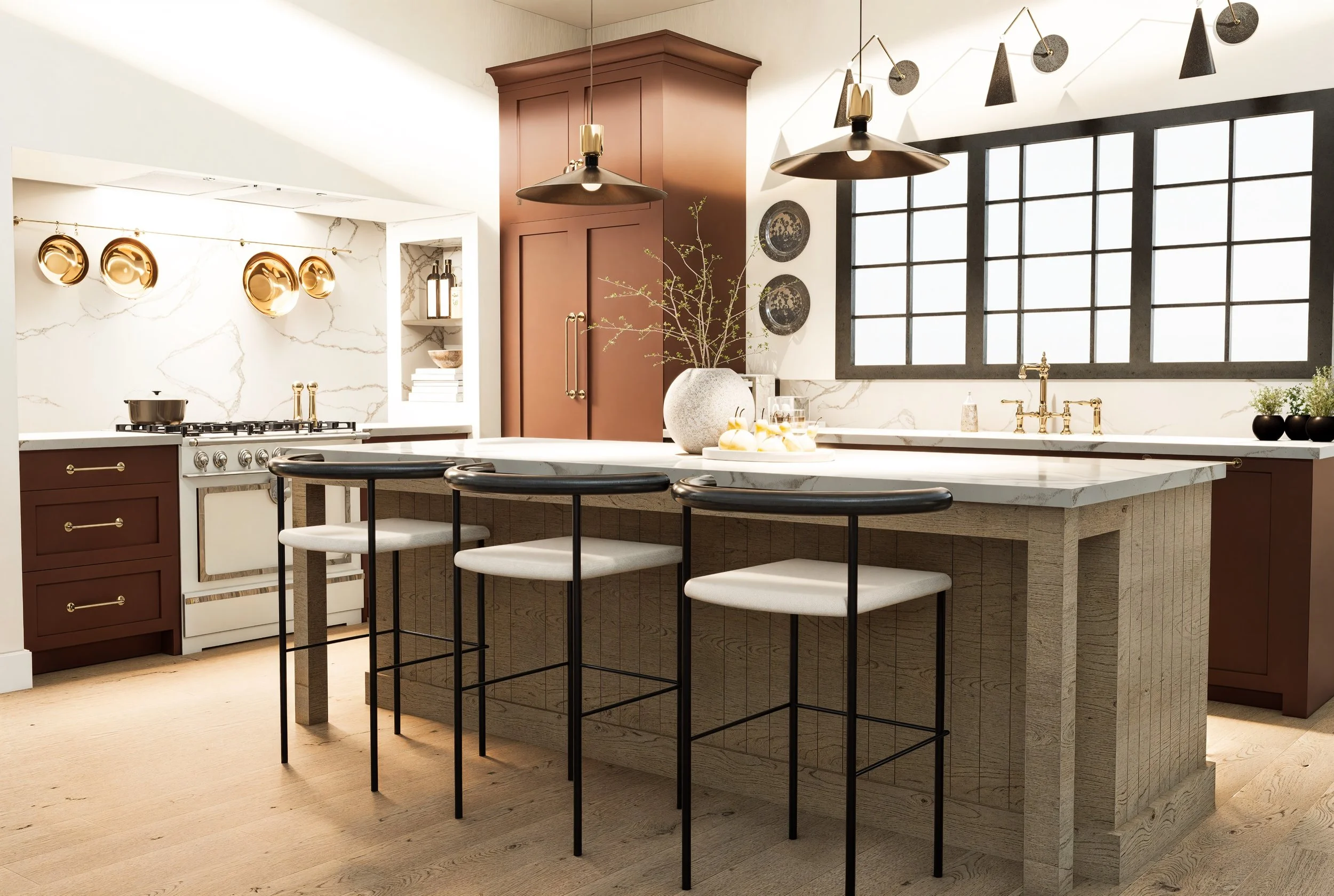 Monday Rendering💻 

#render #d5render #kitcheninspiration #kitchendesign #rendering3d