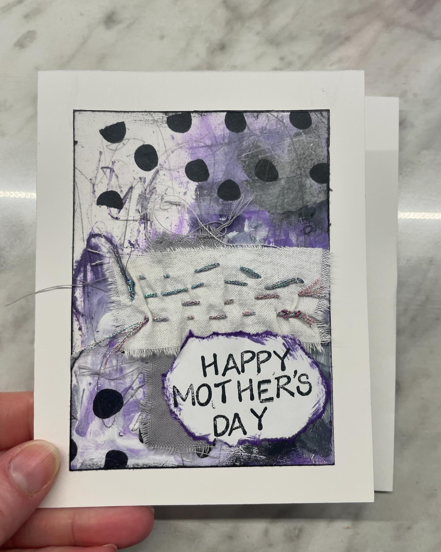 Thank you for the card tutorial, @bbhenry_art. I loved making a card for my mom. 😍 #happymothersday2024