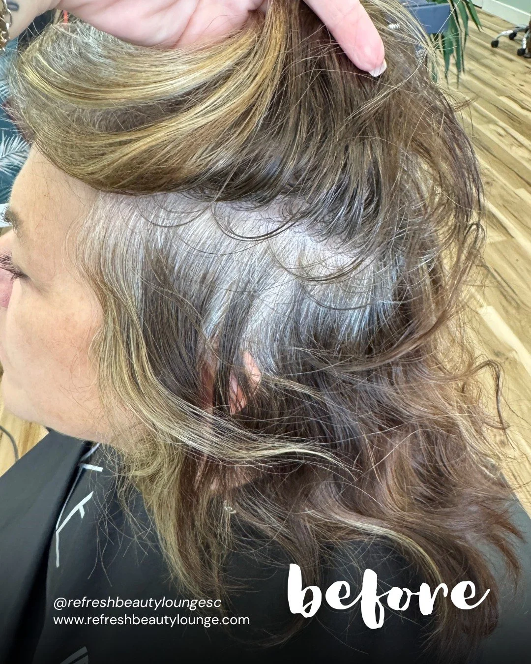 Goodbye Grow-Out, Hello Gorgeous Blend! ✨

We mastered this seamless transition, blending our client's natural gray into a rich, dimensional brunette. The result is pure elegance and healthy, vibrant color that requires minimal maintenance.

THIS IS 