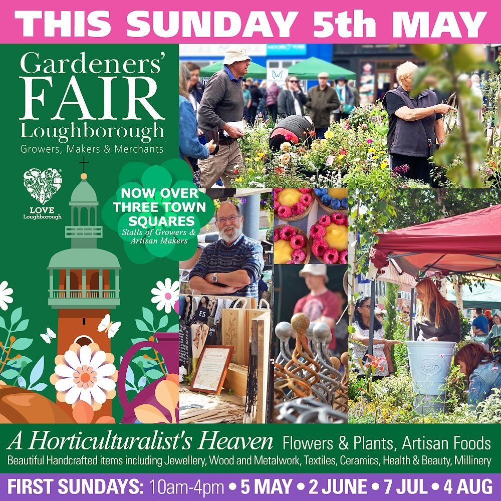 Fancy a day out in Loughborough? We&rsquo;ll be there with loads of plant supports to help you keep your garden looking its best this year 🌹🌷💐🌻

#garden #market #fair #plantfair #plant #flowers #loughborough #lincolnshire #daysout