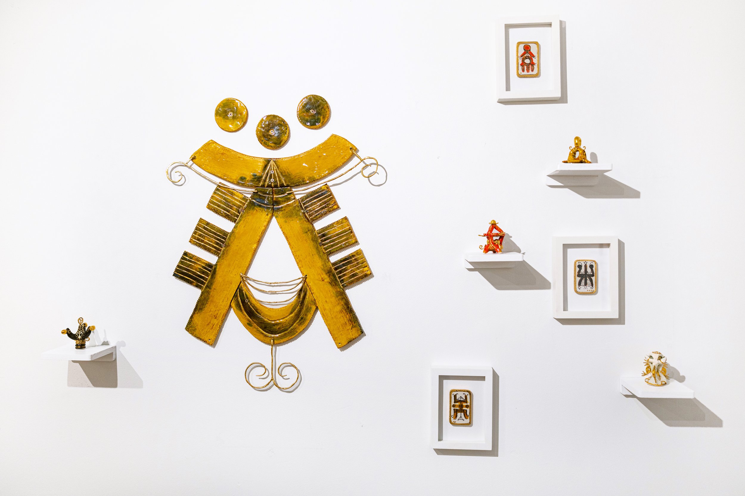 Installation view, Romanian Cultural Center