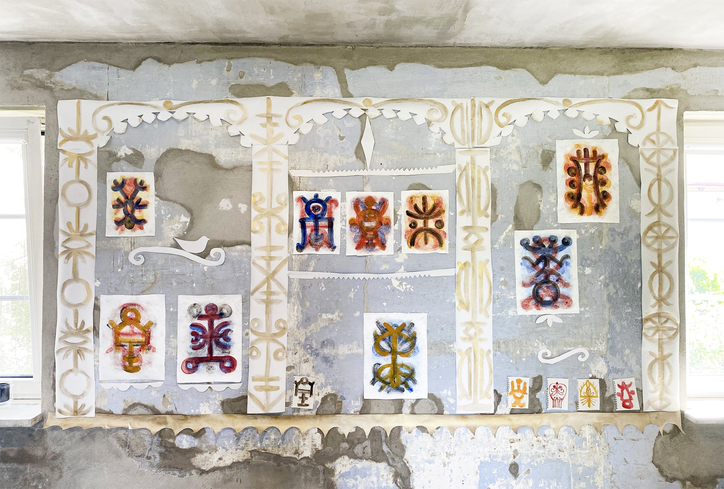 Installation view, Sala @ 752 Artist Residency