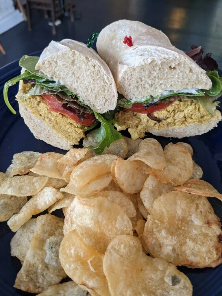 curried tuna sandwich