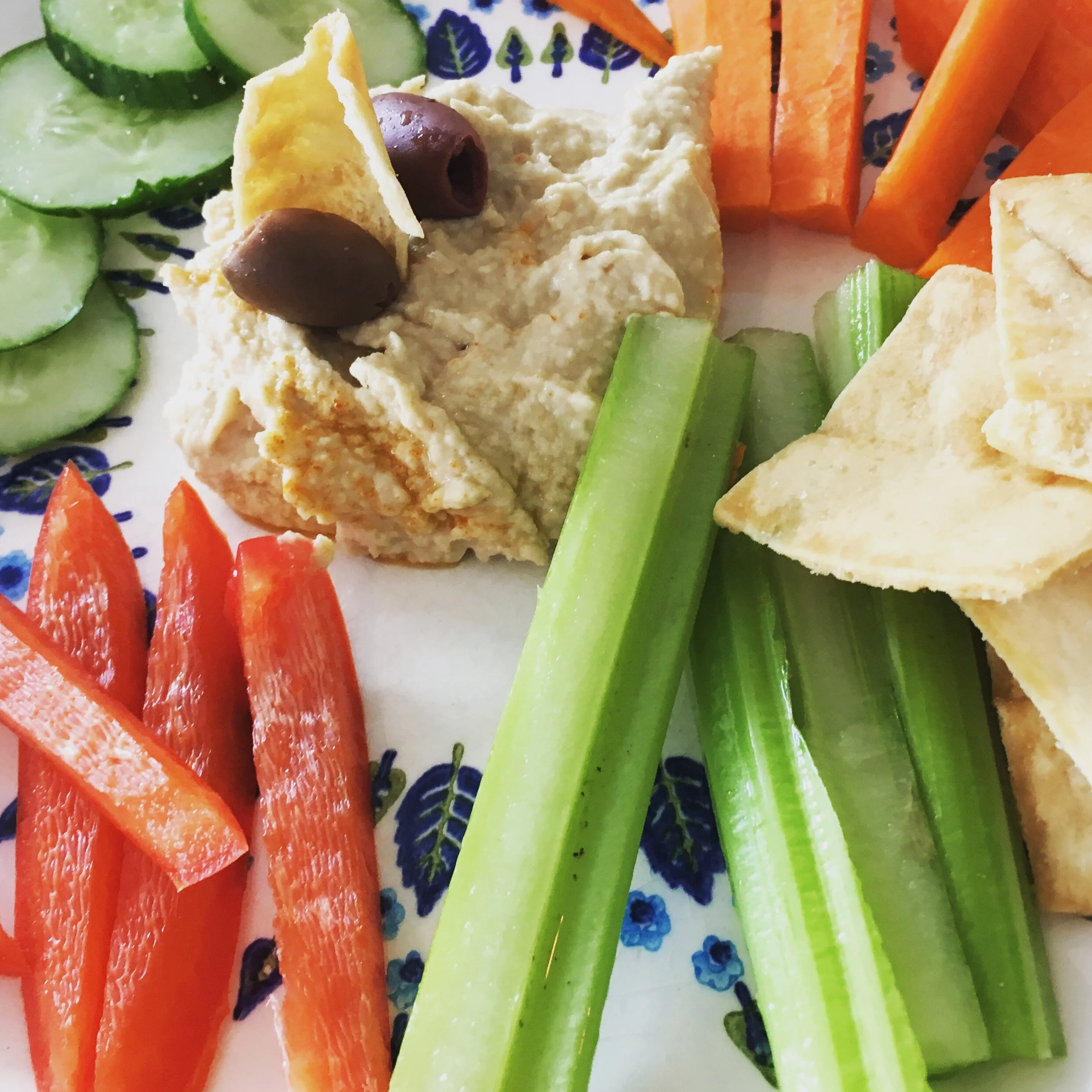hummus plate