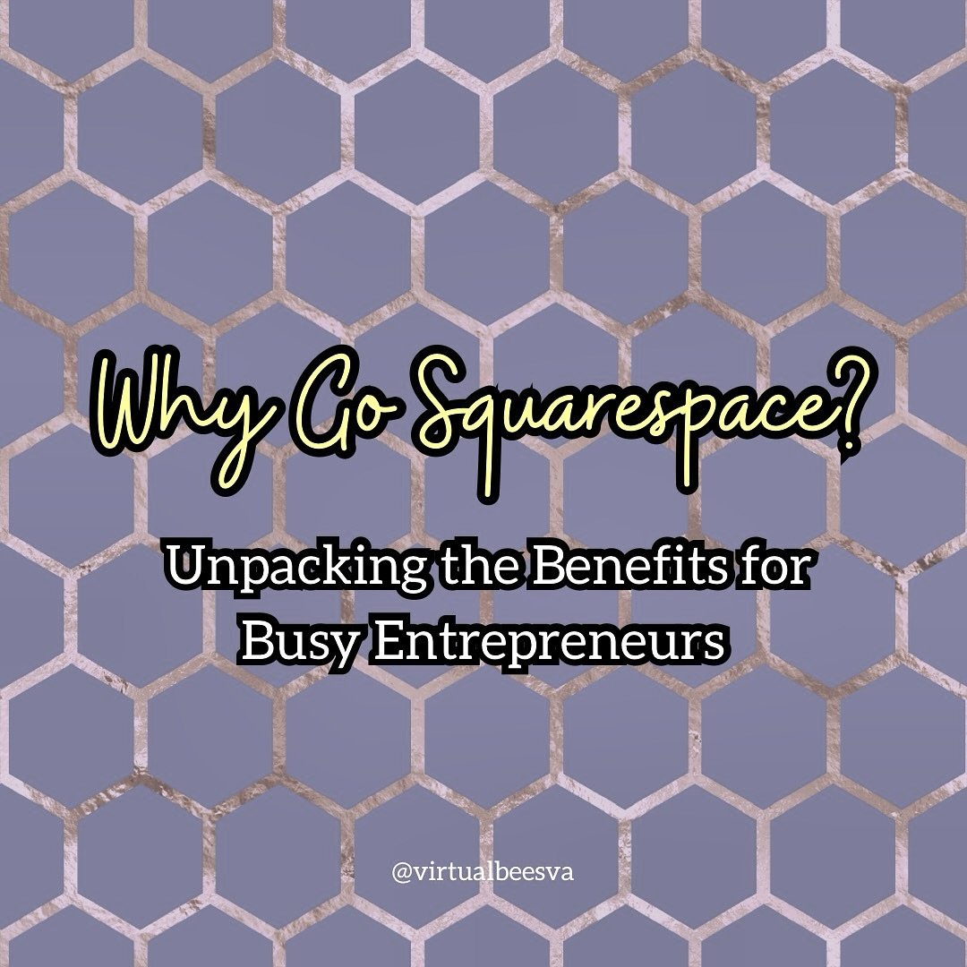 For busy entrepreneurs, managing time effectively is crucial, and Squarespace provides a robust platform tailored to enhance your productivity and streamline your business operations. 

Here&rsquo;s why YOU should consider Squarespace! 😁

🍯User-Fri