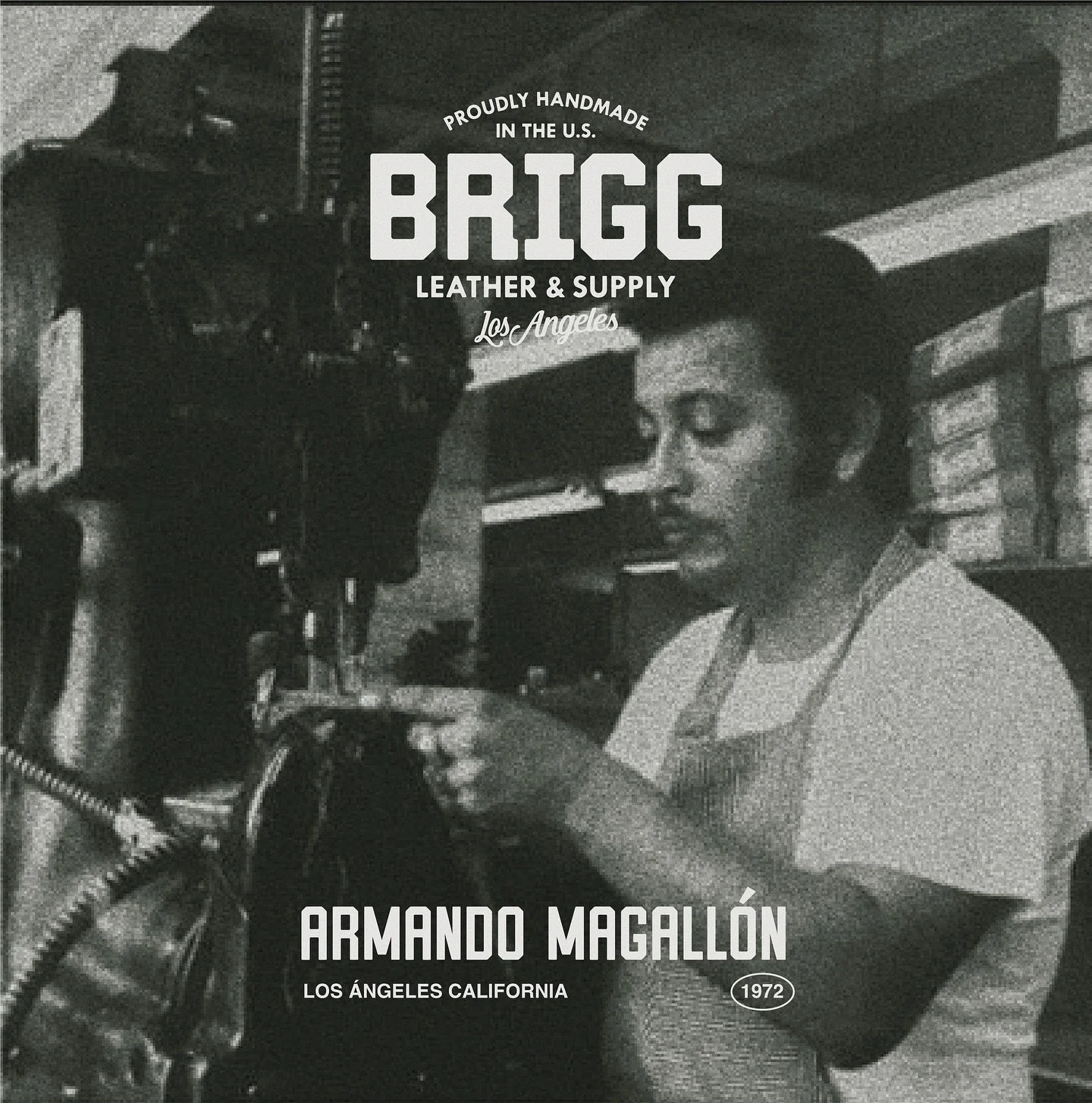 This photo from 1972 shows Armando Magall&oacute;n, long before the family business officially began.
My dad and my uncle grew up surrounded by tools, stitches, and the familiar smell of leather. They learned the craft, everyday work that slowly beca