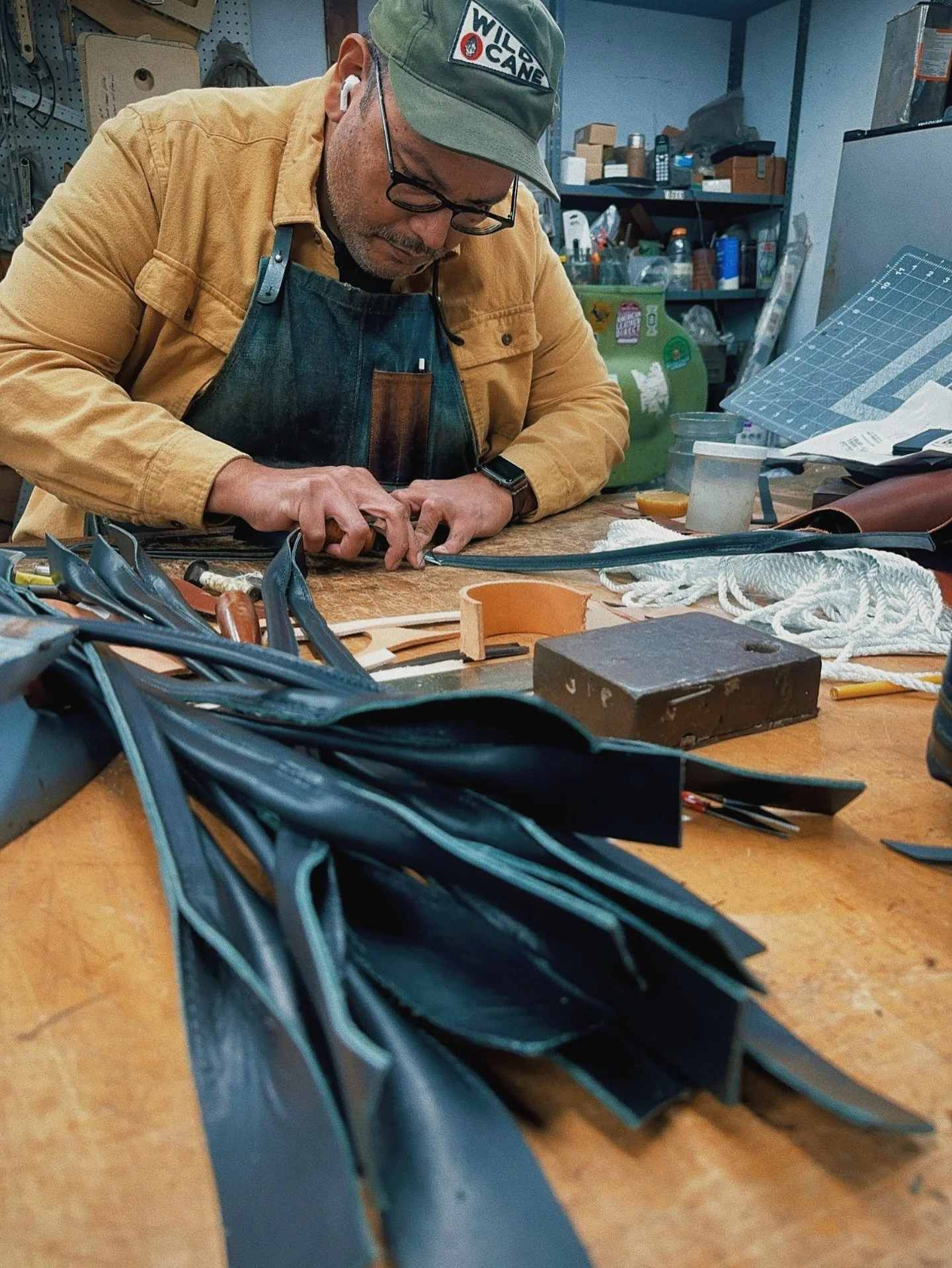 I learned the craft in my father&rsquo;s tack and saddle shop. From an early age, I understood that working with leather isn&rsquo;t just about cutting and stitching &mdash; it&rsquo;s about measuring time, respecting the material, and repeating the 