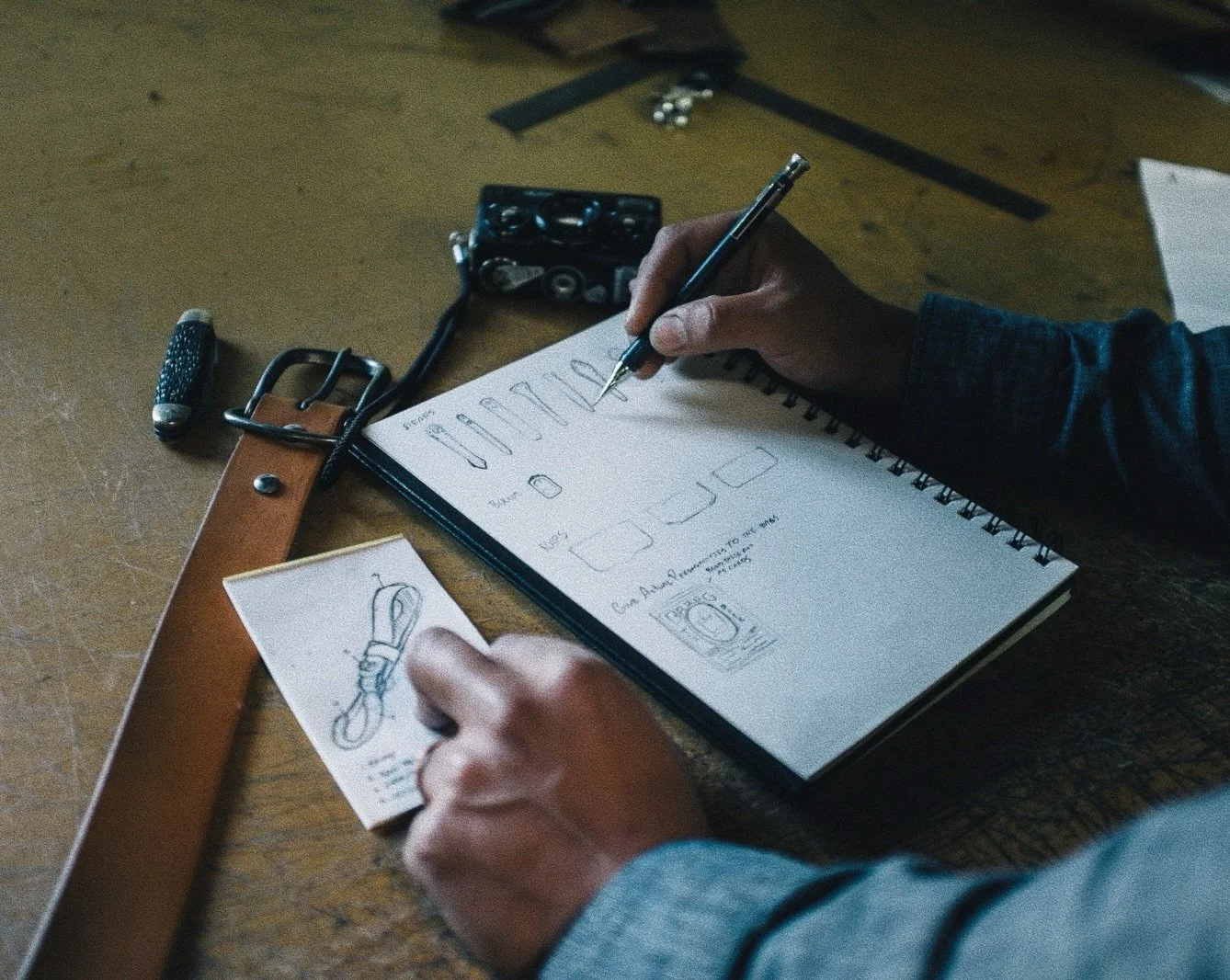Well-made things take time. 
They&rsquo;re considered, refined, and built with attention to every detail. 

Because behind something functional and well-crafted, there&rsquo;s always a process.
 
#leathergoods #madeintheusa #americanmade
#leathercraf