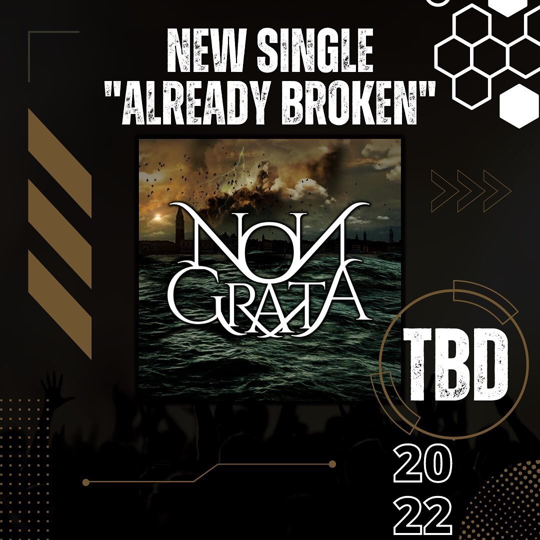 We are thrilled to announce our next single, &ldquo;Already Broken&rdquo; 
Originally this song was supposed to come out next Tuesday, August 2nd. However, due to some unforeseen circumstances with distribution, there will be a slight delay on the re