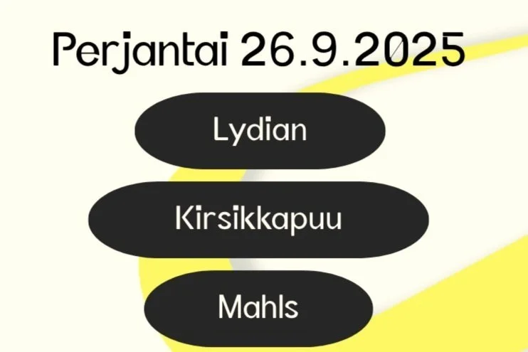 Lost in Music: Lydian, Kirsikkapuu, Mahls