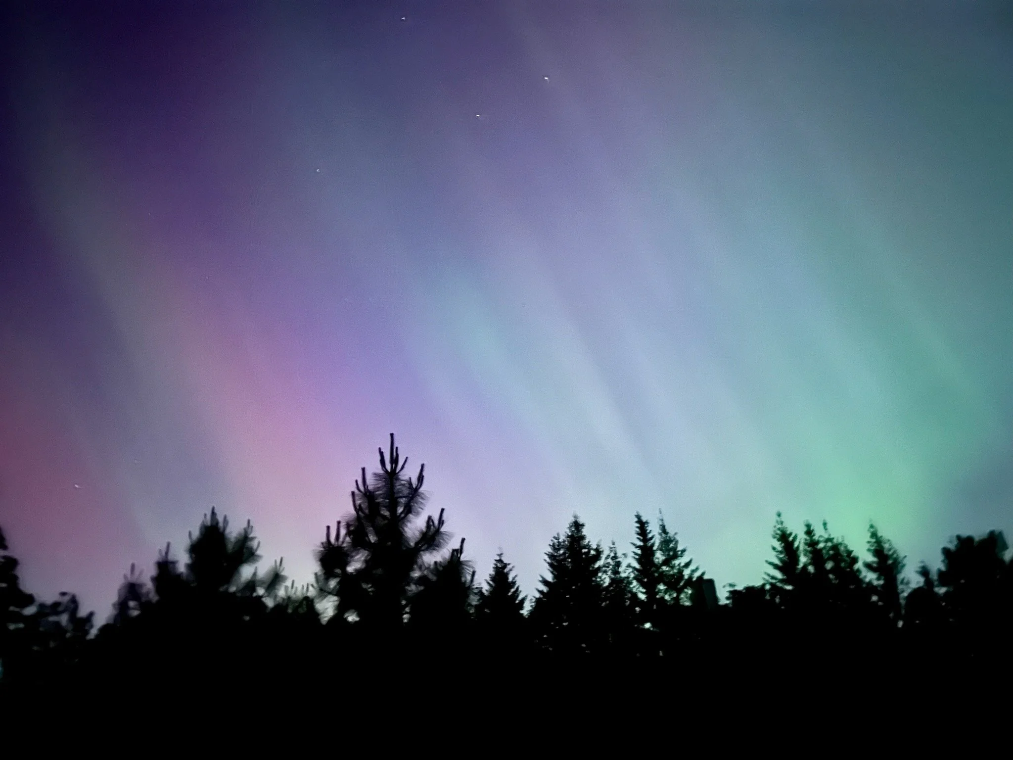 Catching the Northern Lights in Portland, OR