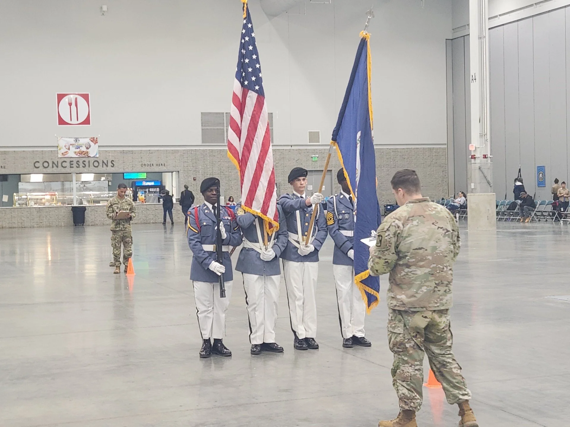 Hargrave Color Guard
