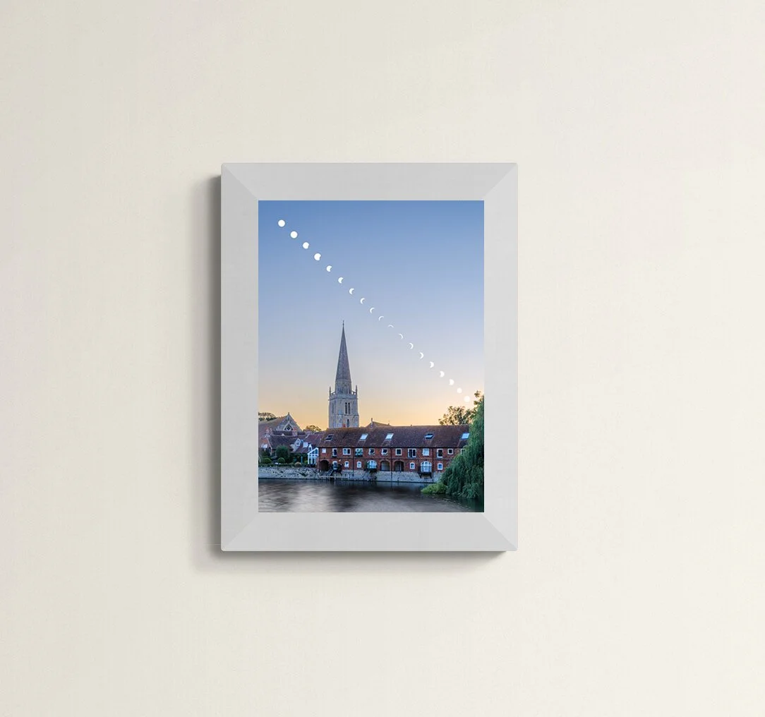 Solar Eclipse over St Helen's Church