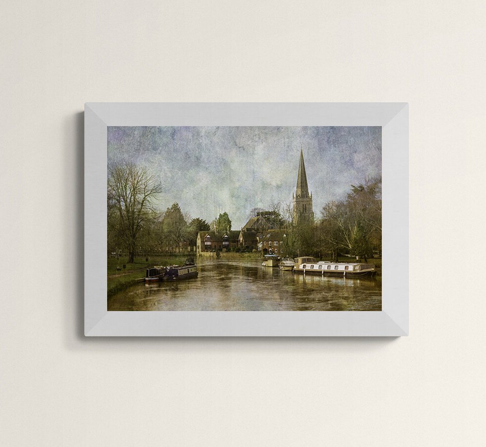 The view from Abingdon Bridge