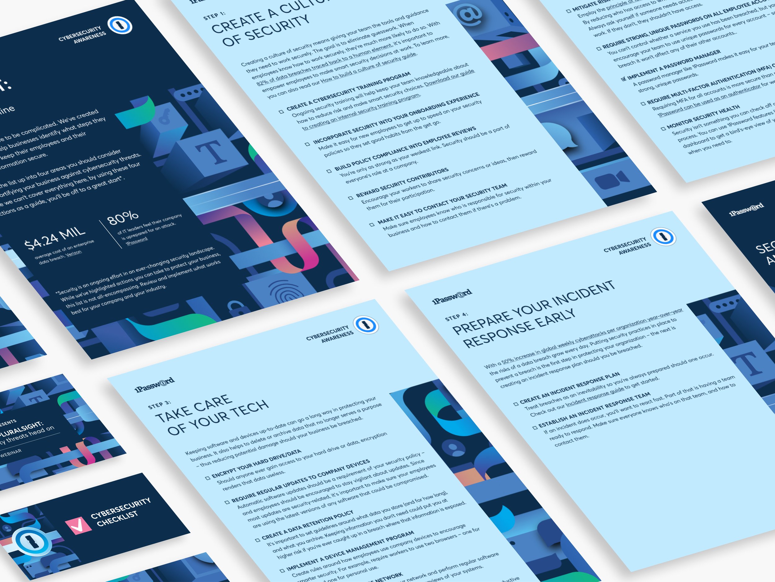 1Password Cybersecurity Month Assets