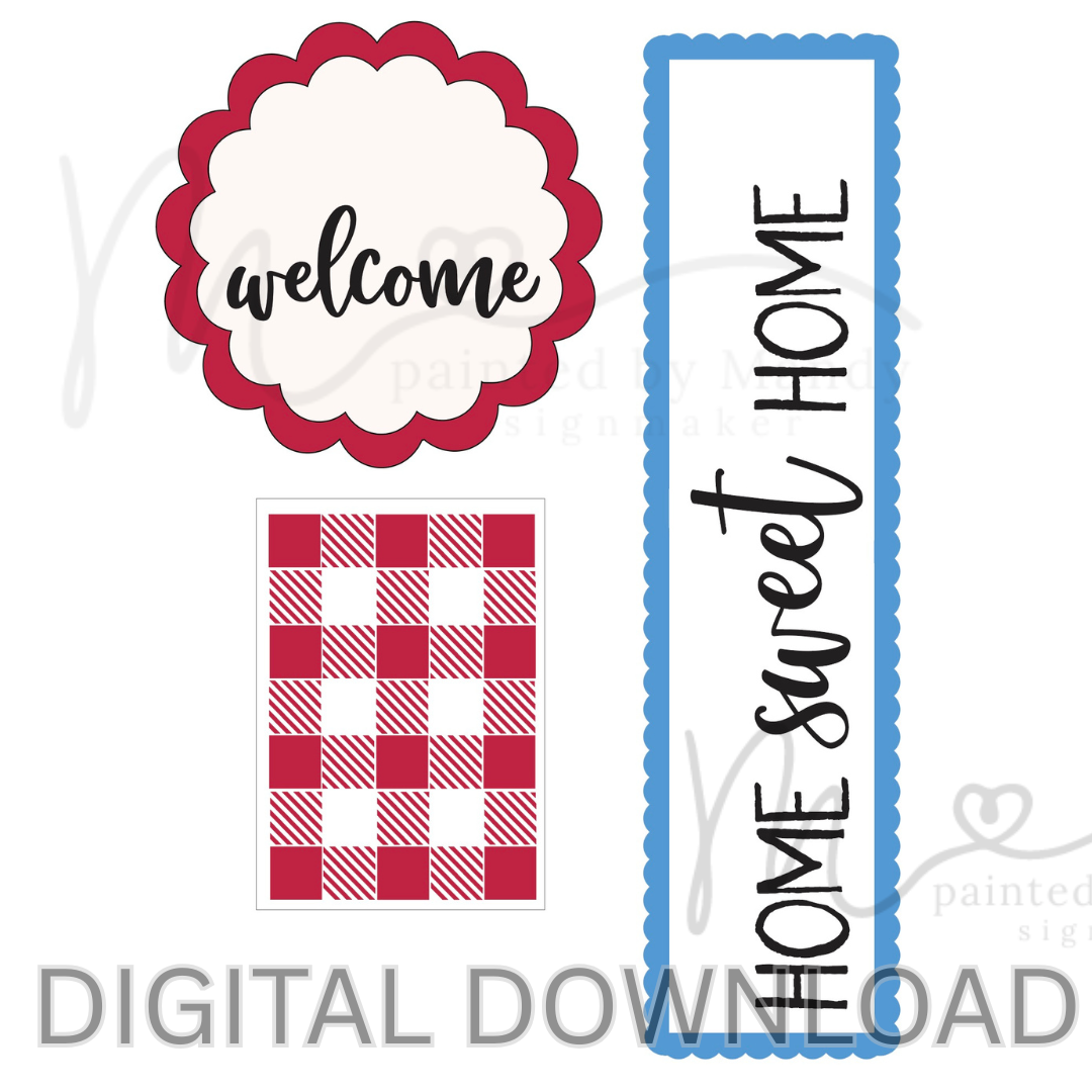 svg file - Gingham