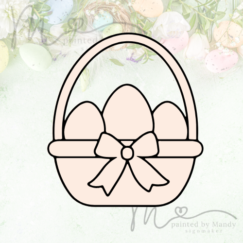svg file - easter basket