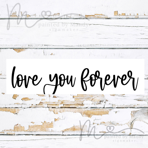 svg file - love you forever