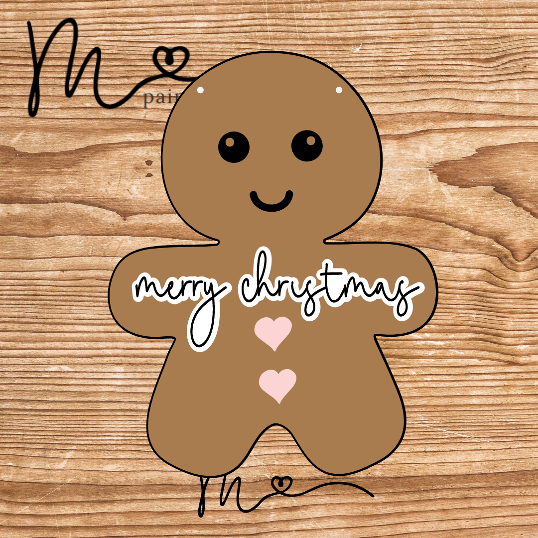 SVG FILE - GINGERBREAD MAN