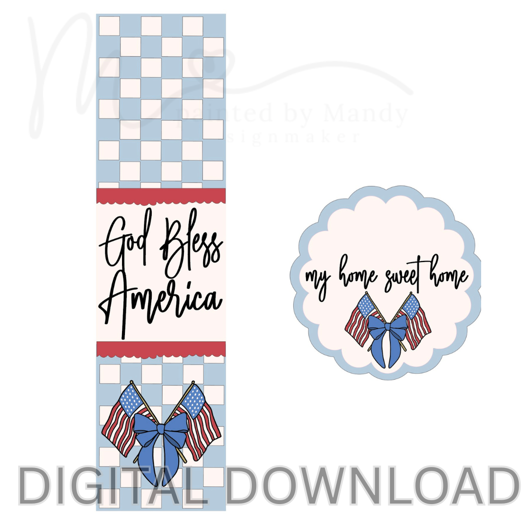 patriotic flags:bow.png