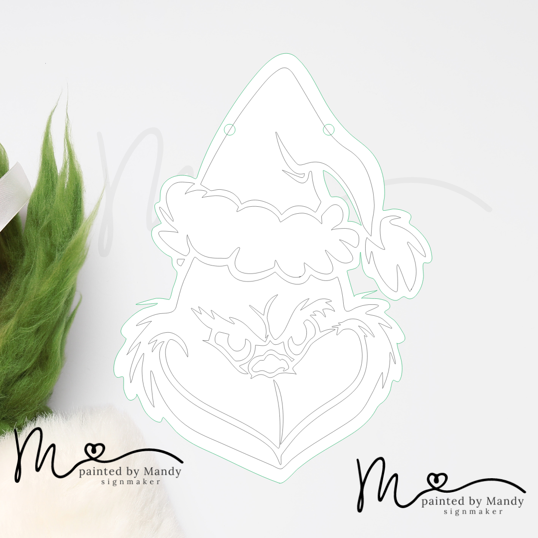 Grinch Face Template 30+ Best Grinch SVG Files 2023 MasterBundles