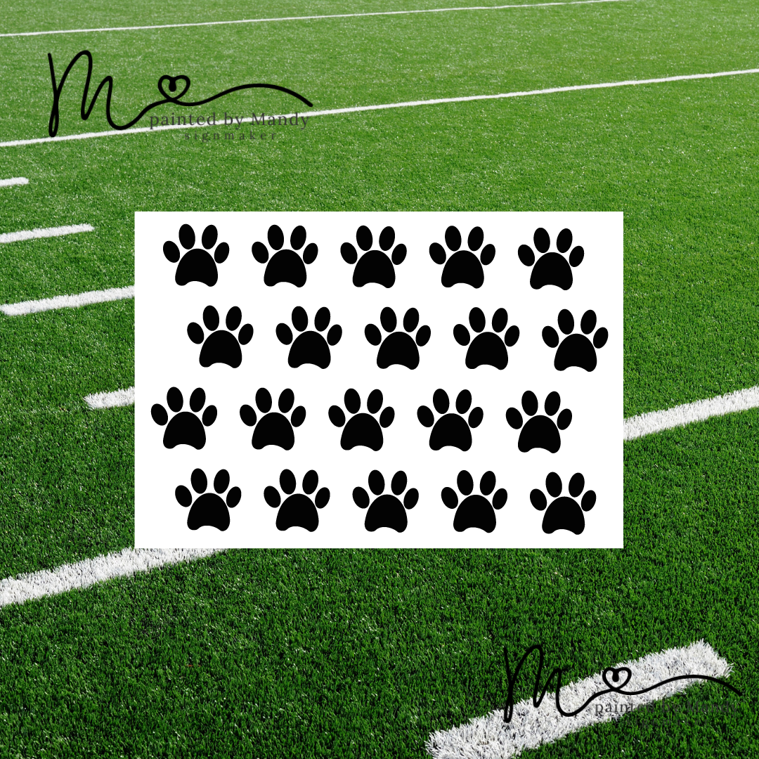 SVG FILE - paw pattern