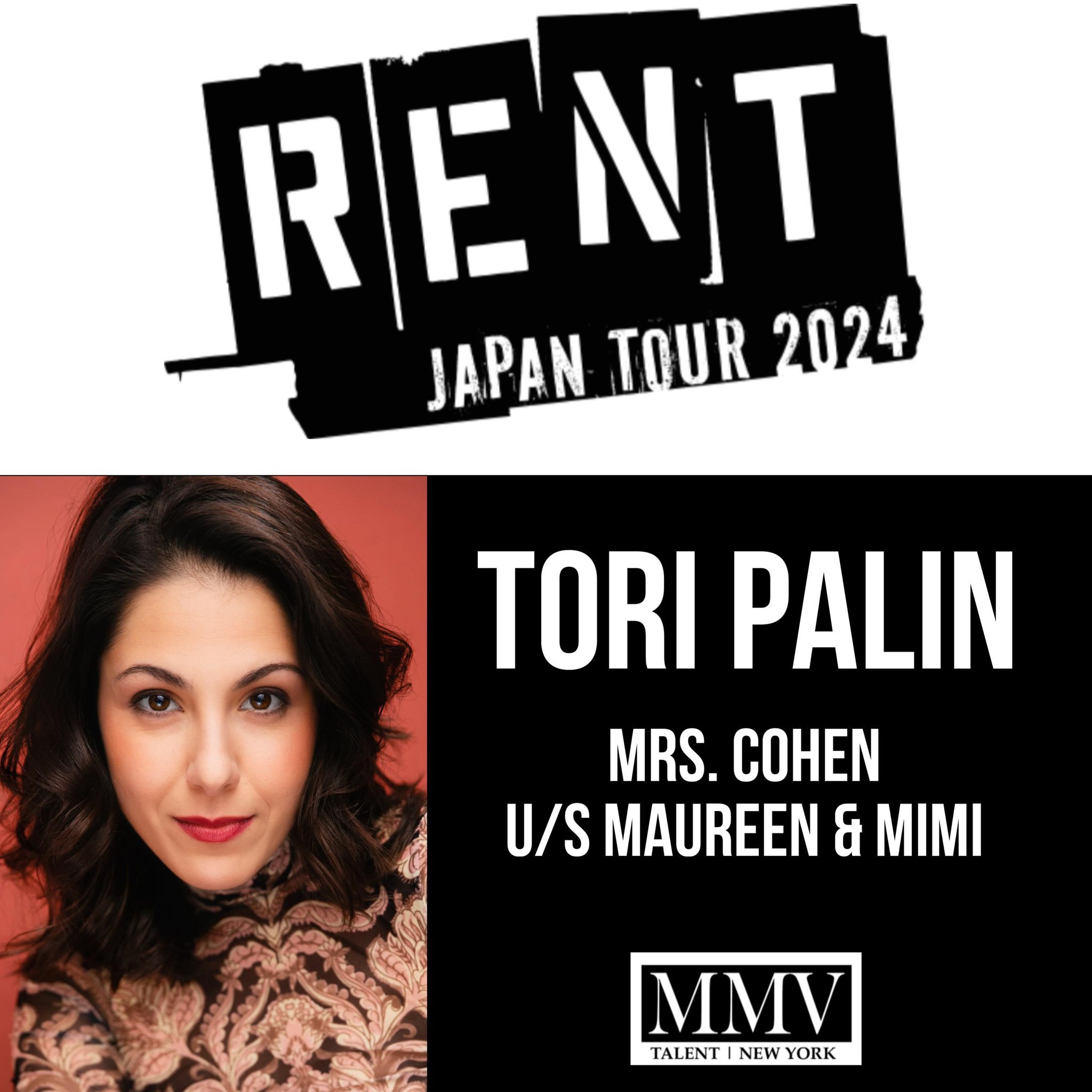 TORI PALIN is headed to Japan to shine in Rent. 🤩
@toripalin 

#mmvtalent