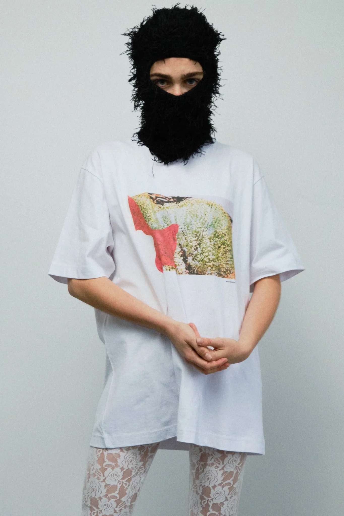 T-Shirt 01, Summer memory Mediteranneo. Fiori bruciati