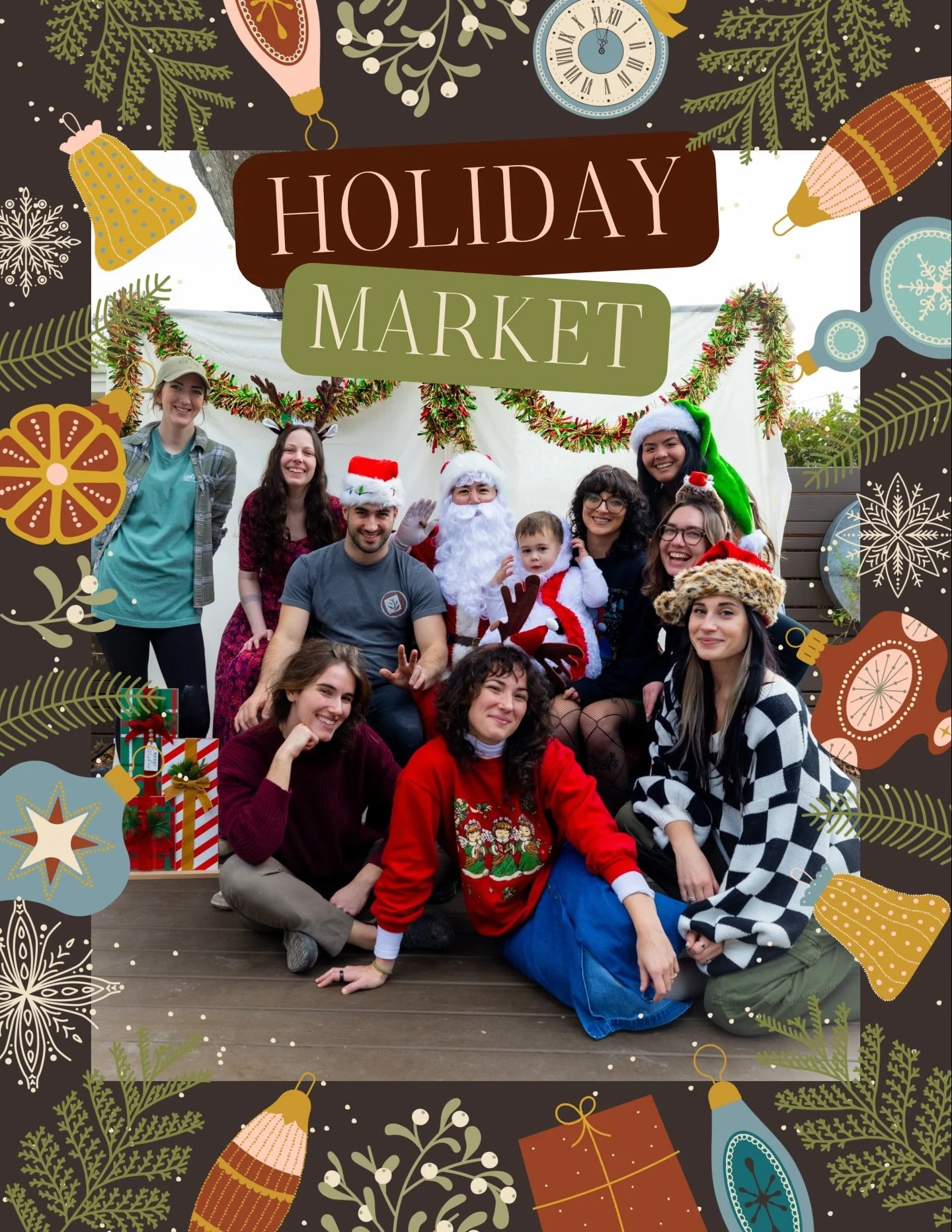 Our annual Holiday Market is coming up on Sunday, December 21st 🎄

This will be the last Sunday we are open normal business hours before we shut down for our Winter break! We&rsquo;ll have lots of vendors, pastries and breads (of course), coffee and