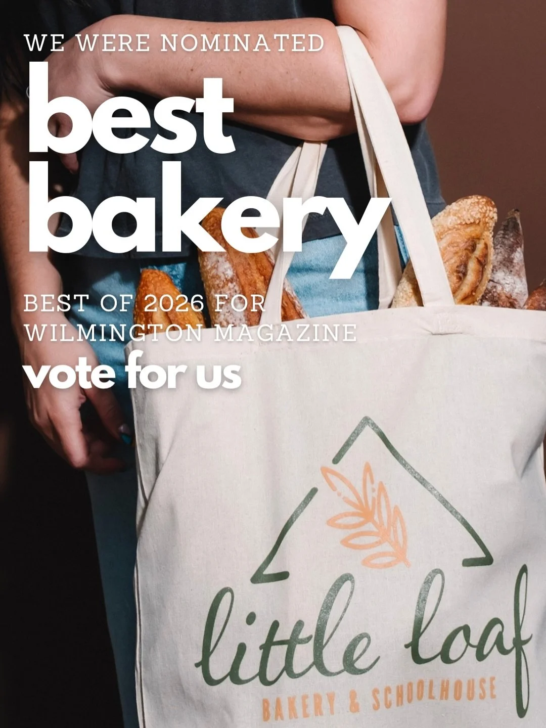 EXCITING NEWS: We&rsquo;ve been nominated for &ldquo;Best Bakery&rdquo; &amp; &ldquo;Best Coffee Shop&rdquo; for @wilmingtonmagazine&rsquo;s 2026 Best of Wilmington 🎉

The voting links are in our bio! As always, we are so grateful for the love from 