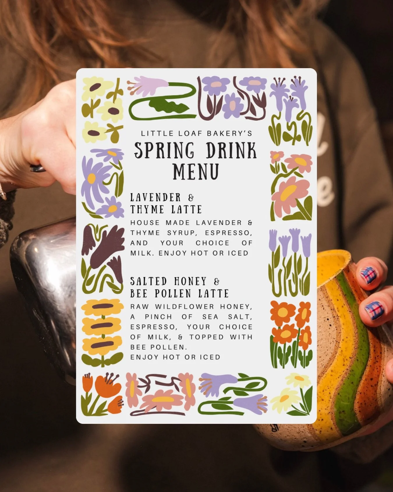 Forecast says 60s and 70s next week? Goodbye cold weather, hello Spring drinks! 🌼 Swing by this week to get your hands on one!

Which one are you most excited about?