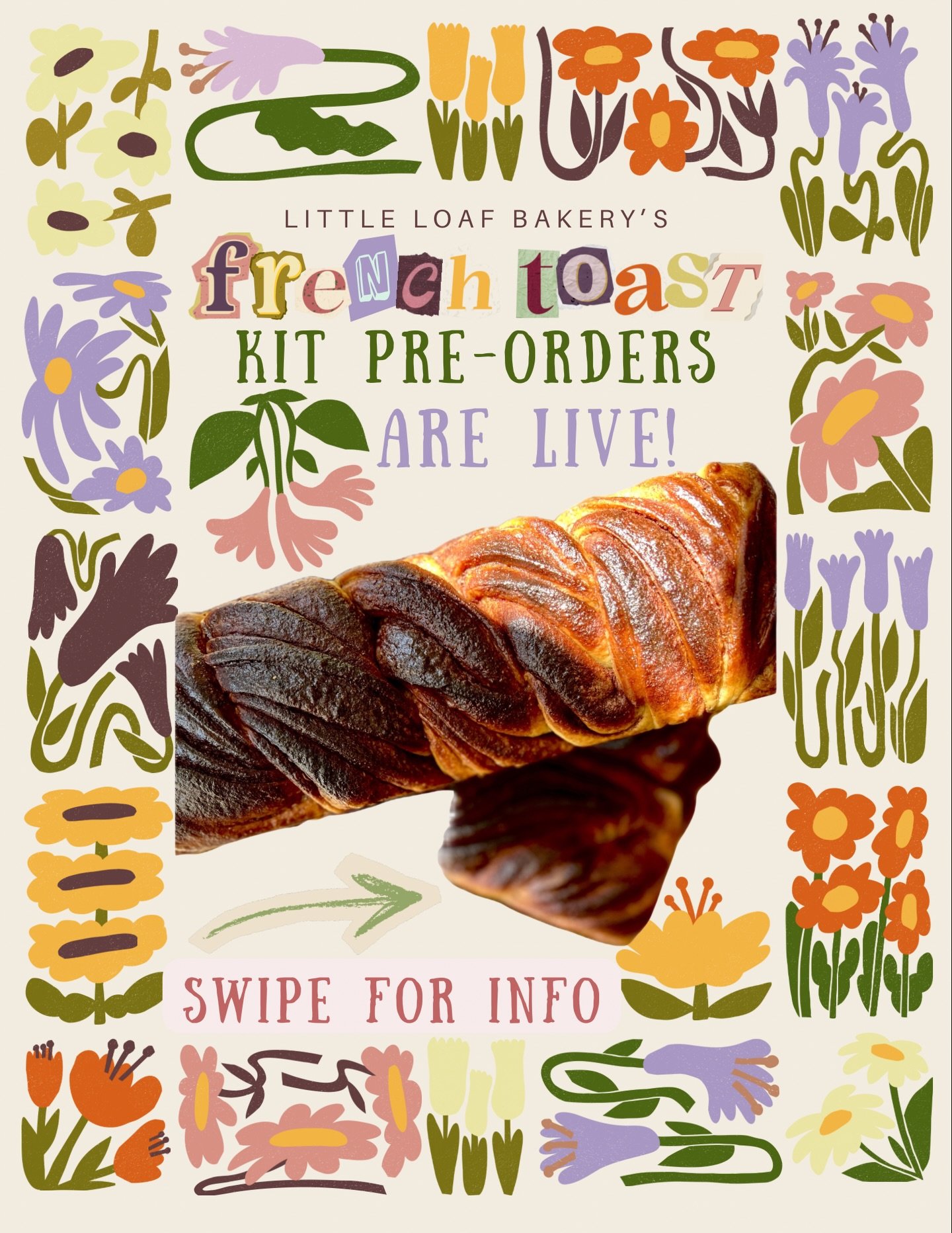 What better way to kick off the first day of Spring than launching French Toast Kit pre-orders?! 🐣

That&rsquo;s right! French Toast kits are back this year and ready to fill your belly with the most delicious flavors. Each kit comes with instructio