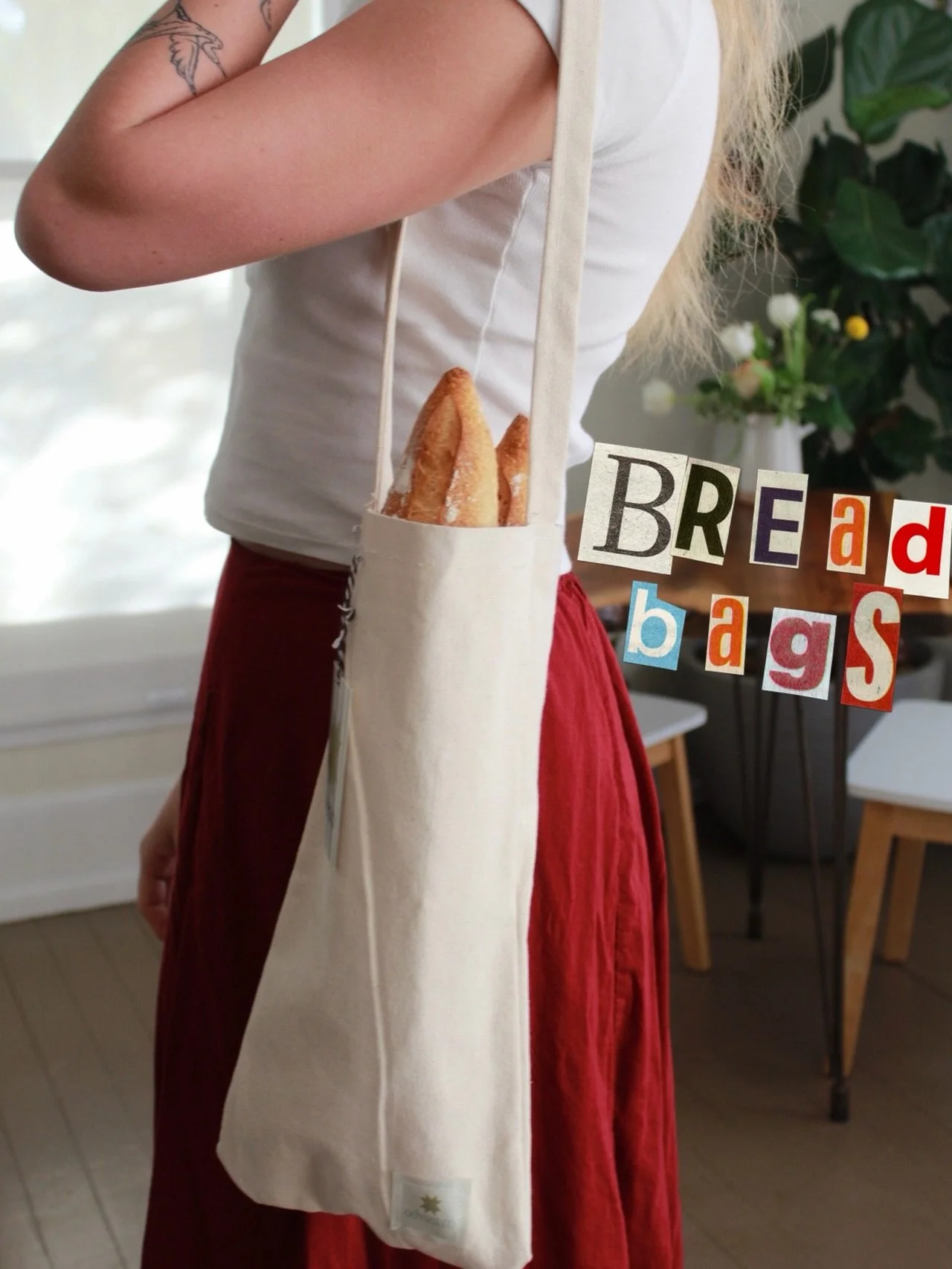 Did you know that purchasing these adorable handmade bread bags could save you 10% on your next loaf of bread? 🥖

Ohhh yeahhh, it&rsquo;s true! And we&rsquo;ve got a couple of different sizes available in the shop, snag one next time you&rsquo;re in
