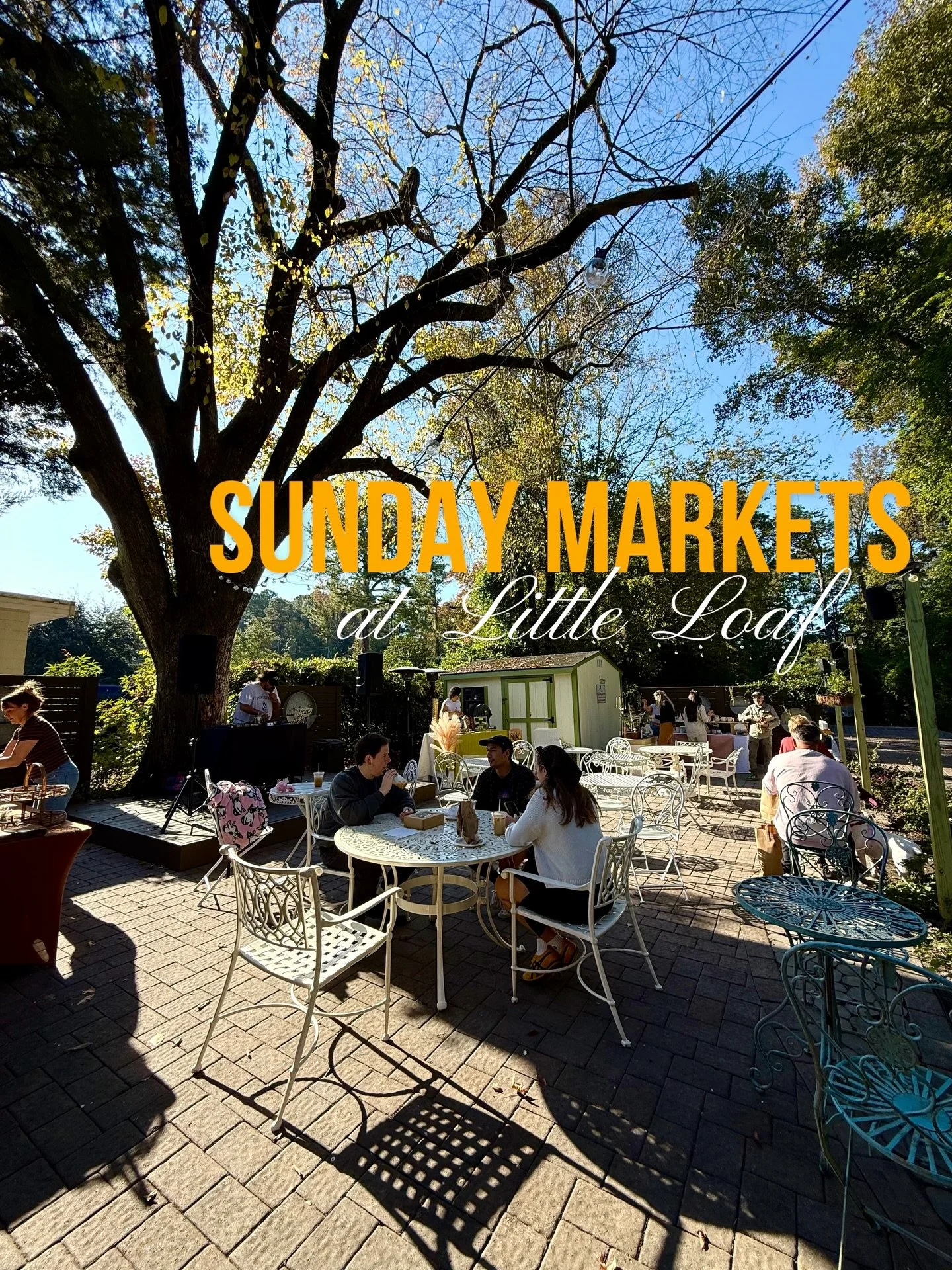 This Sunday come hang with us 9am-12pm out on the back patio for another epic Sunday Market! 🥖

We always love hosting our Sunday markets, so we hope to see you there! Swipe to see the list of vendors that&rsquo;ll be popping up ➡️