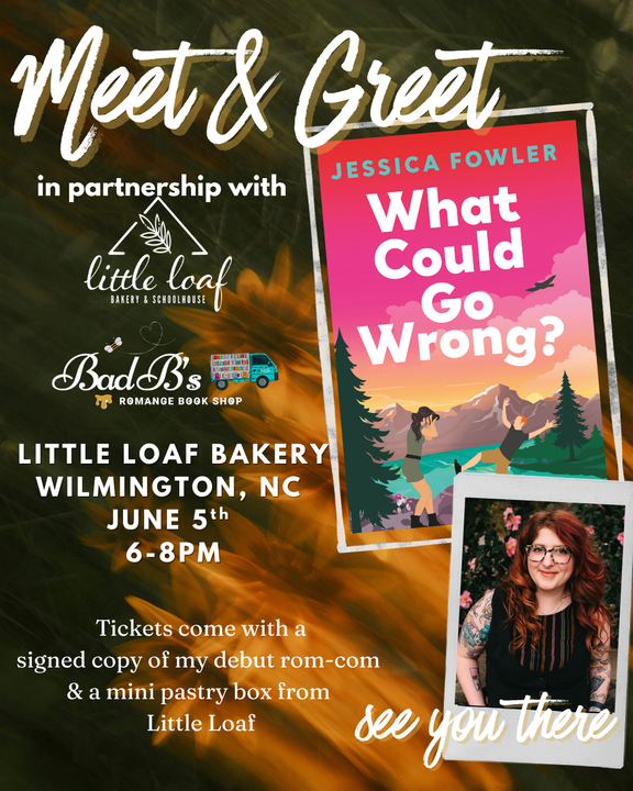 Author Meet & Greet Event - What Could Go Wrong?