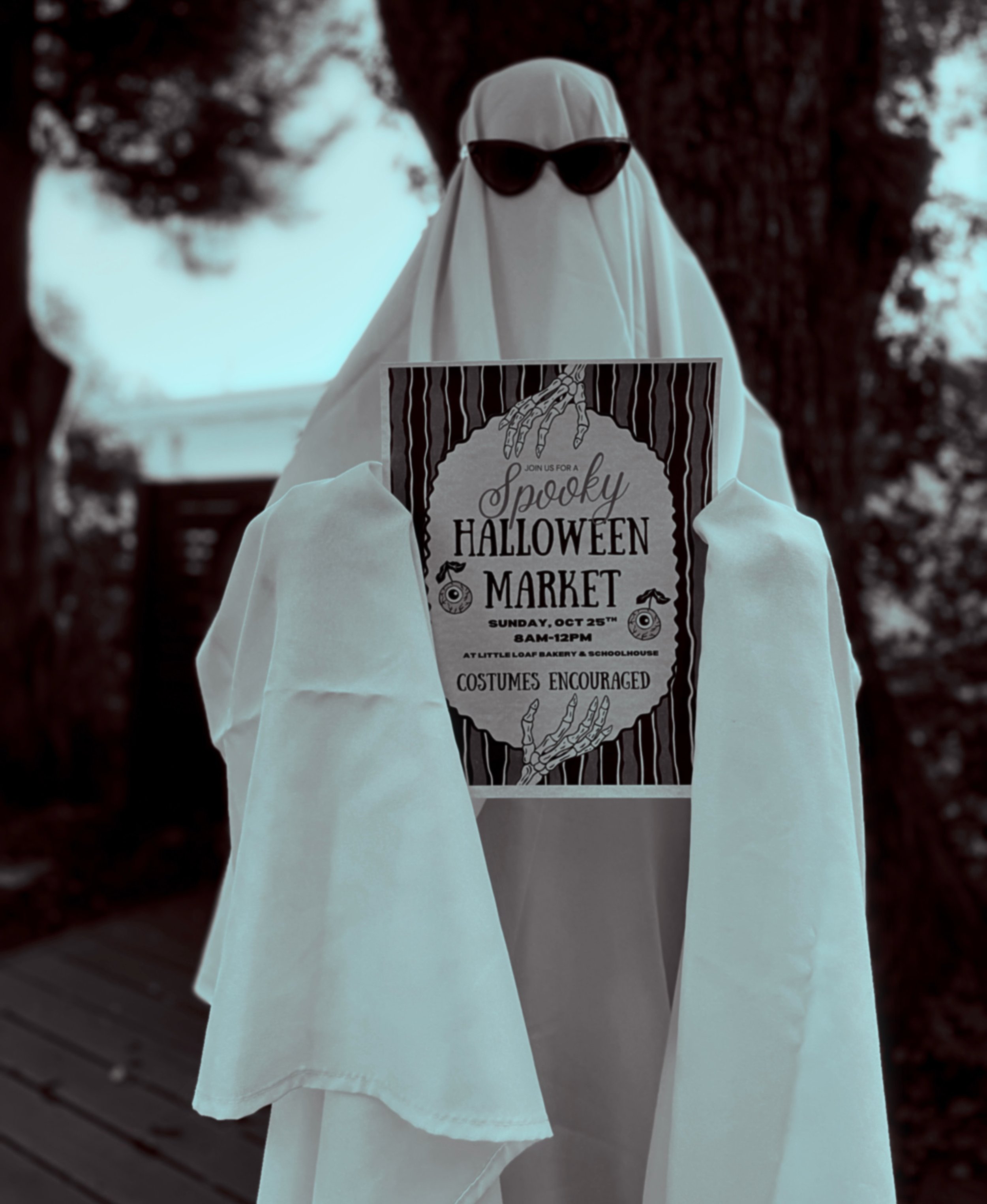 We&rsquo;ve got a spooky Halloween Market coming your way! 👻

It&rsquo;s happening on Sunday, October 25th&mdash; 8am-12pm. We&rsquo;ll have local makers, a spooky playlist, and of course all the breads, pastries, and coffee you could want. Be sure 