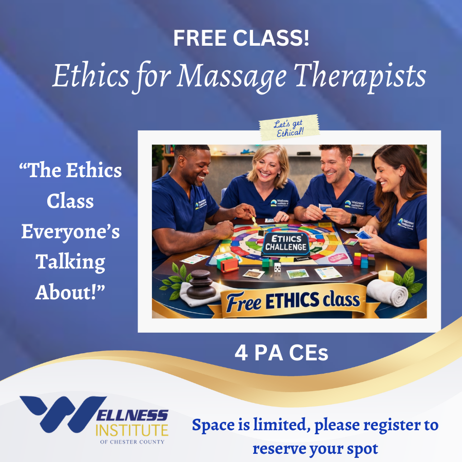 FREE Ethics Class for Massage Therapists