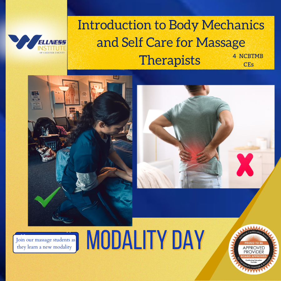 Modality Monday: Introduction to Body Mechanics and Self Care for Massage Therapists