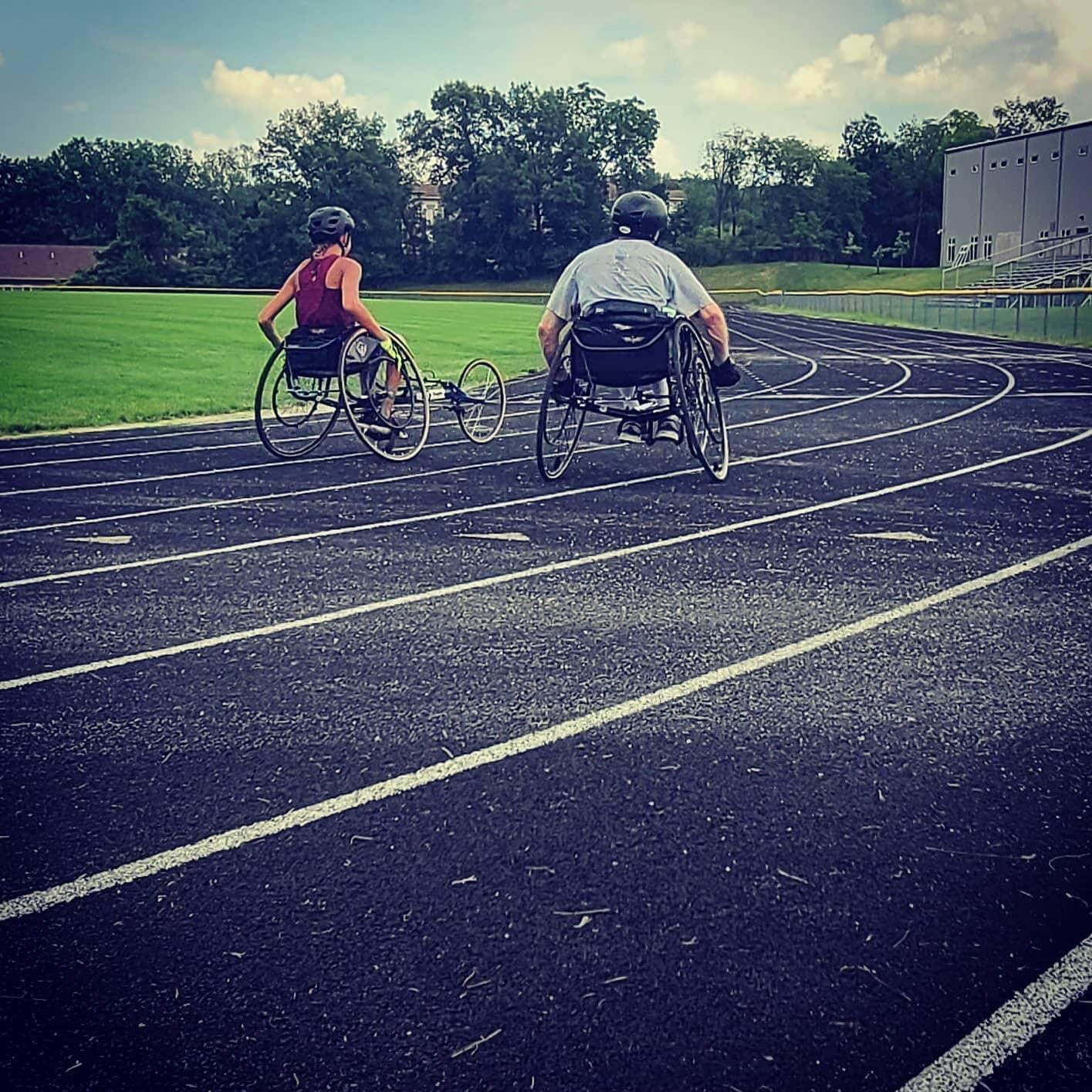 Had a great time stepping back on the RHS track this afternoon with Payton.  Excited to see our sport growing. Shout out to Payton for completing her FIRST EVER 400...and thanks for letting the old guy win a time or two. Thanks Austin and Maria Maas 