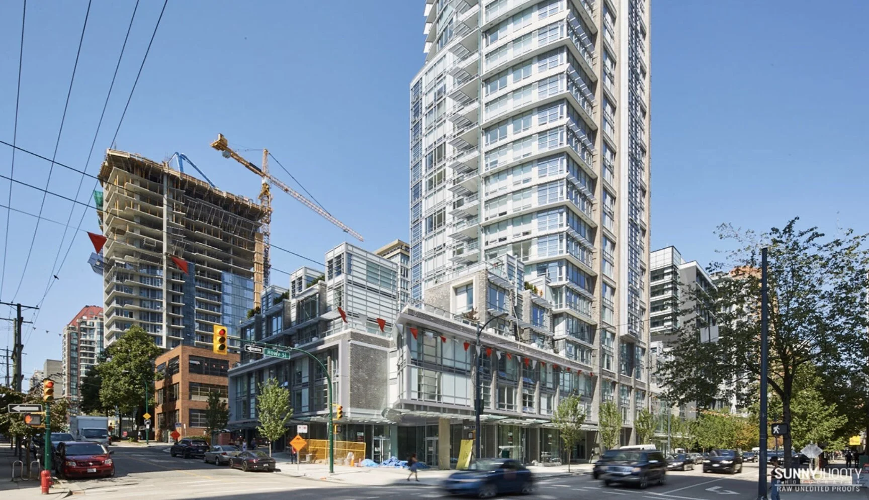 Tate Downtown: View to Corner of Drake + Howe. Design Concept: Gregory Borowski at Merrick Architecture for Bonds Group. Photo: Gregory Borowski 2020