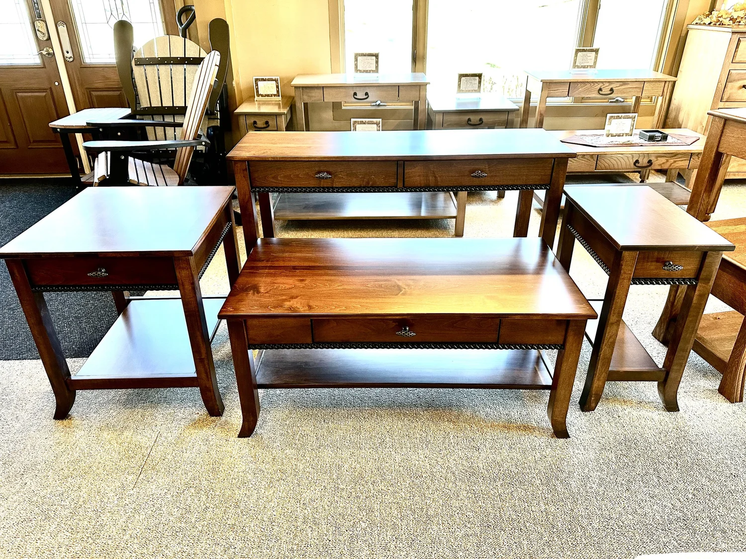 Broyhill Sofa Table Attic Heirlooms Baci Living Room